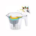 Hot Sale Measuring Jug Plastic Spoon and Cup 9 Piece Baking Measuring Set