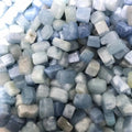 Wholesale 1-2cm Polished Natural Aquamarine Crystal Cube with Customized Logo for Home Decoration (DIY)