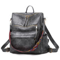 Hot Sale Fashion Backpack for Ladies Leather Waterproof Vintage Backpack for Teen Girls Cross-body Shoulder Bag