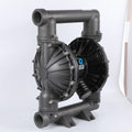 HY2'' Pneumatic Diaphragm Pump Aluminum Alloy Fuel Air Operated for Abrasion Resistance Industry by AL Sweage