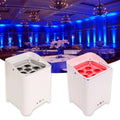 Par Light Wedding Stage Equipment Lamp for Dj Disco Party Wireless 2.4G  DMX512 Control 6 *18W High Brightness LED  6 in 1 IP22