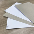 HD Coated Single Side Duplex Paper Board (Grade AA) with Grey Back Recyclable Moisture Proof for Hand Bag Packaging Custom Sizes