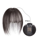 Popular 3D Air Bangs Clip Drop Shaped Bangs Human Hair Female Extensions