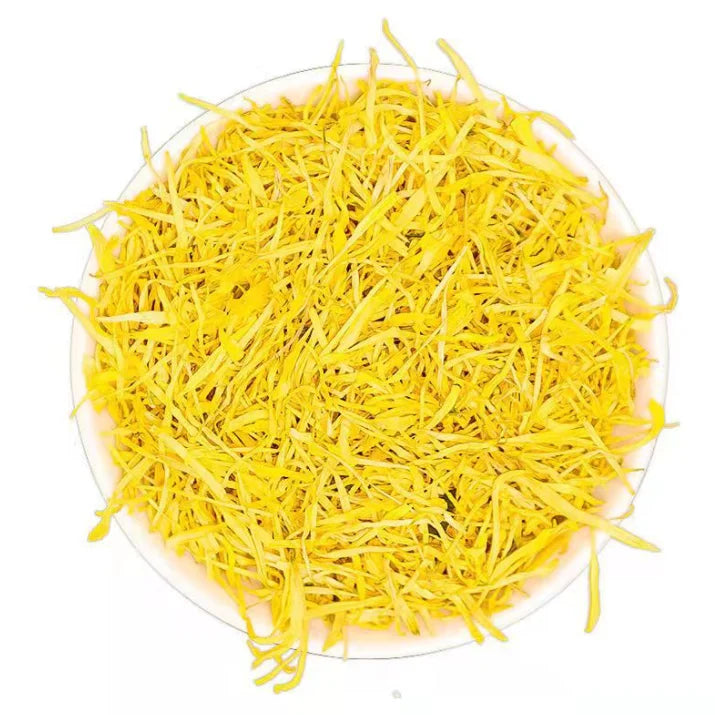 Natural Chrysanthemum Flower Confetti Yellow Long Petals Dried Flower Chrysanthemum Confetti for Sale