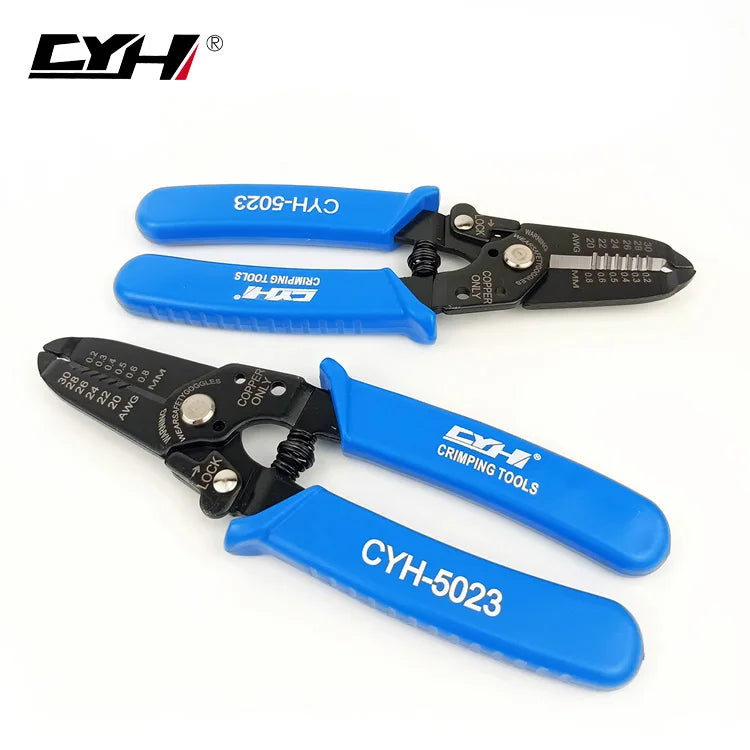 Wholesale 5021/5022/5023 Electric Wire Stripper Multifunctional Insulated Shearing Plier Stripper Pliers