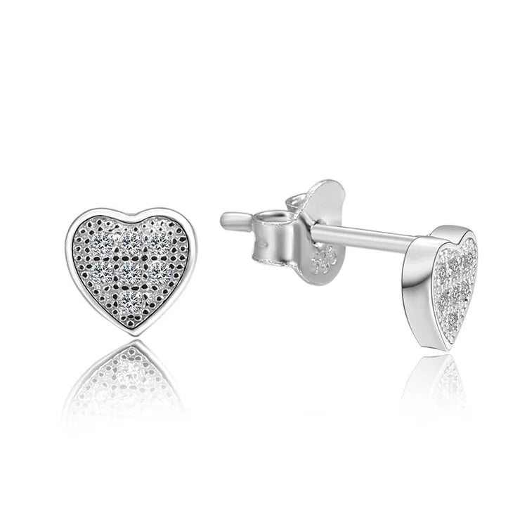 925 Sterling Silver Multi Color Earrings German Silver Earrings Jewelry Kids