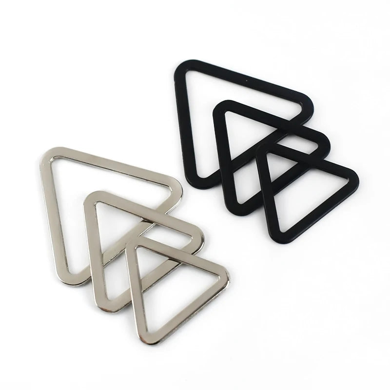 Meetee BF920 18/25/30/40mm Alloy Triangle Ring DIY Hardware Accessories Adjustment Belt Buckle