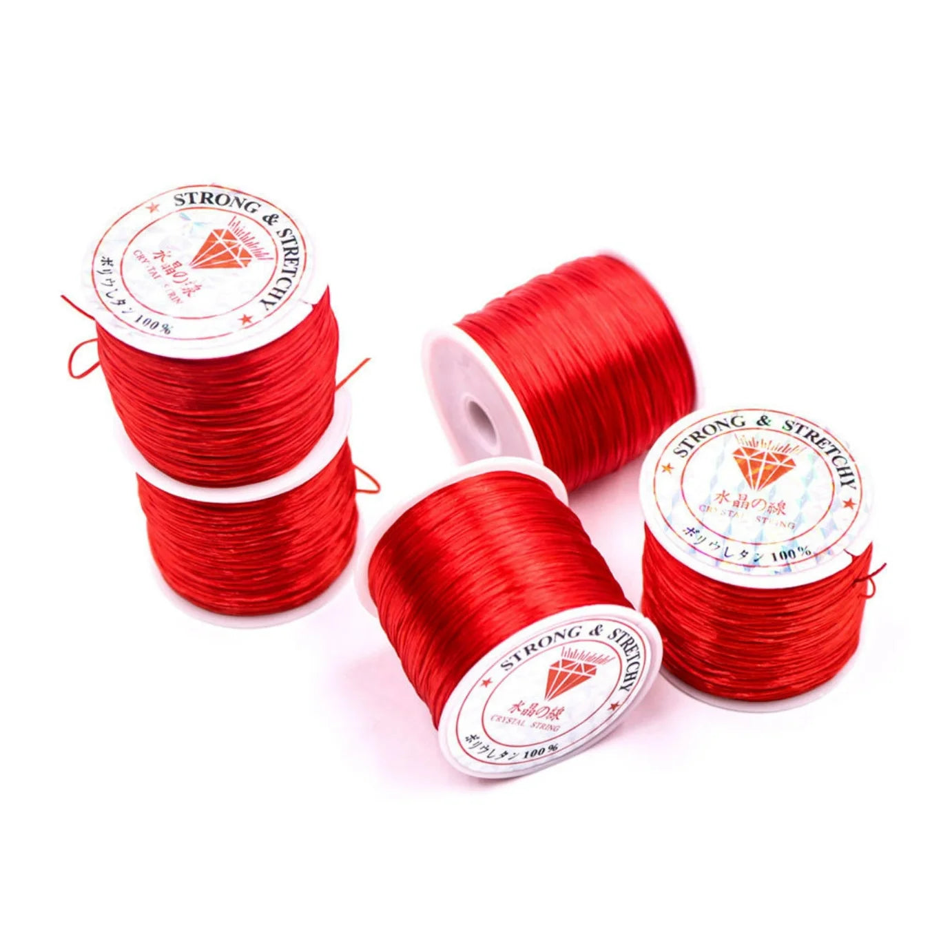 Jewelry Accessories Bracelet Rope Crystal Cord Strong Stretchy Elastic Cord Bracelet Beading Thread for DIY Jewelry Making