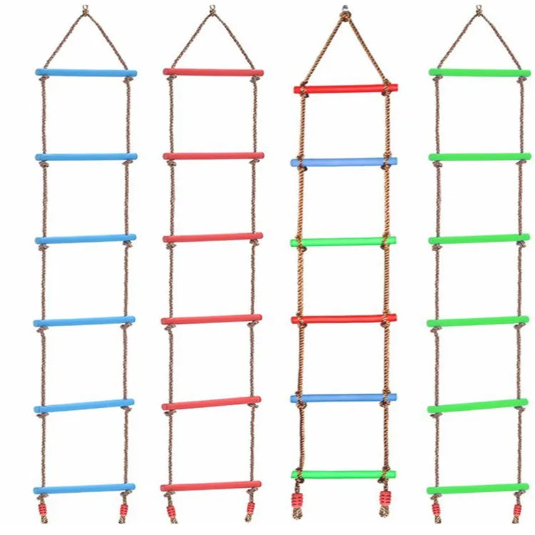 Toy Swing Sets Indoor/Outdoor Kids Plastic Climbing Rope Ladder for Kits