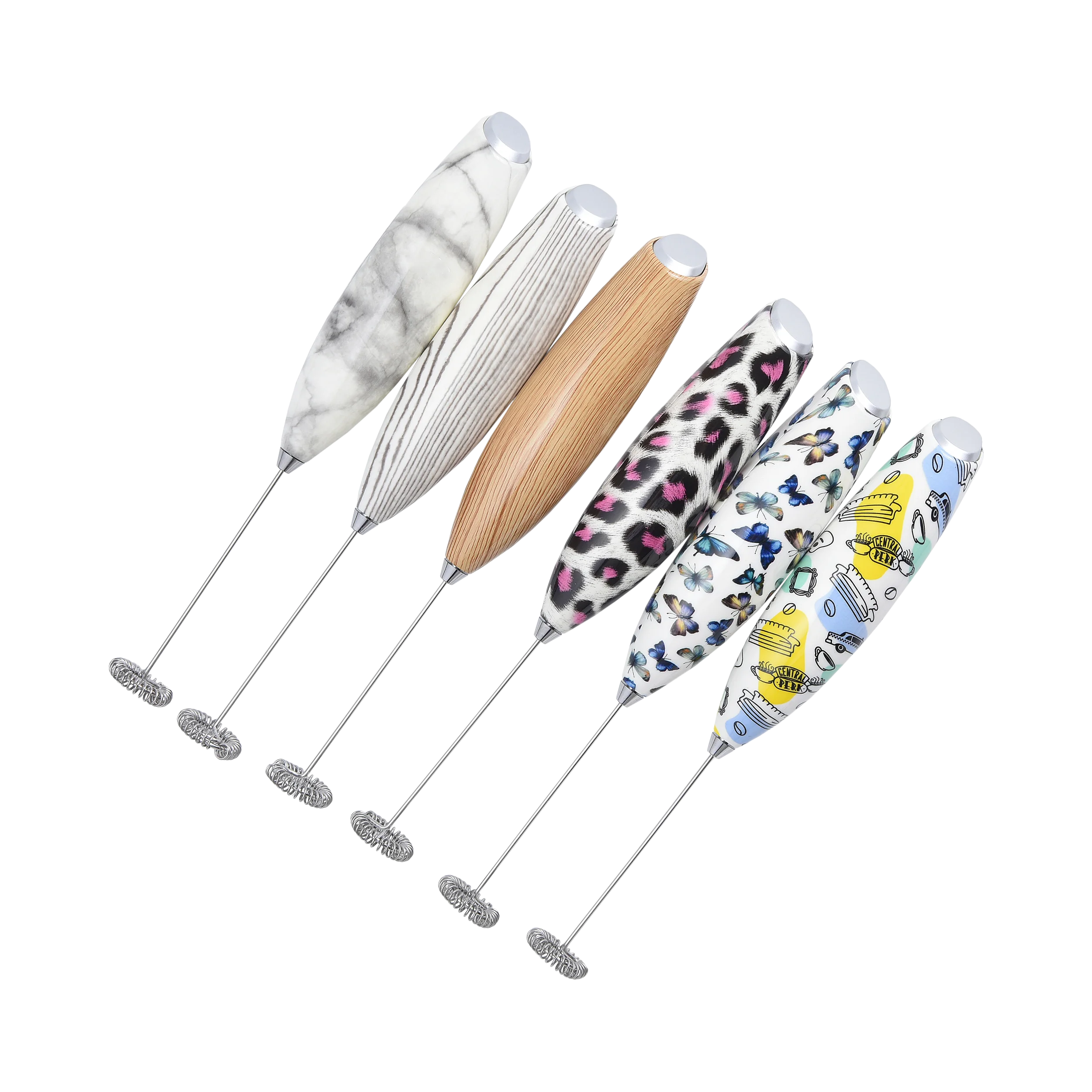 2025 Hot Selling Coffee Whisk Mini Milk Foamer Battery Operated Blender Handheld Milk Frother