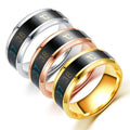 SSeeSY Anillos Inteligente Fashion Jewelry Titanium Stainless Steel Smart Ring for Men