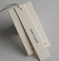 Custom Logo Recycled Garment Labels Embossed Digital Printing Business Card Hang Tags Special Cardboard for Clothing