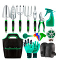 Heavy Duty 13 Pcs Garden Planting Tool Equipment Garden Tool Set with Storage Bag