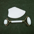 DIY New Product Facial Jade Roller White Jade Jade Roller and Guasha Board
