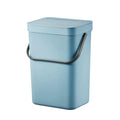 12L Plastic Simple Way Bundle Candy Waste Liner Compost Bin for Kitchen