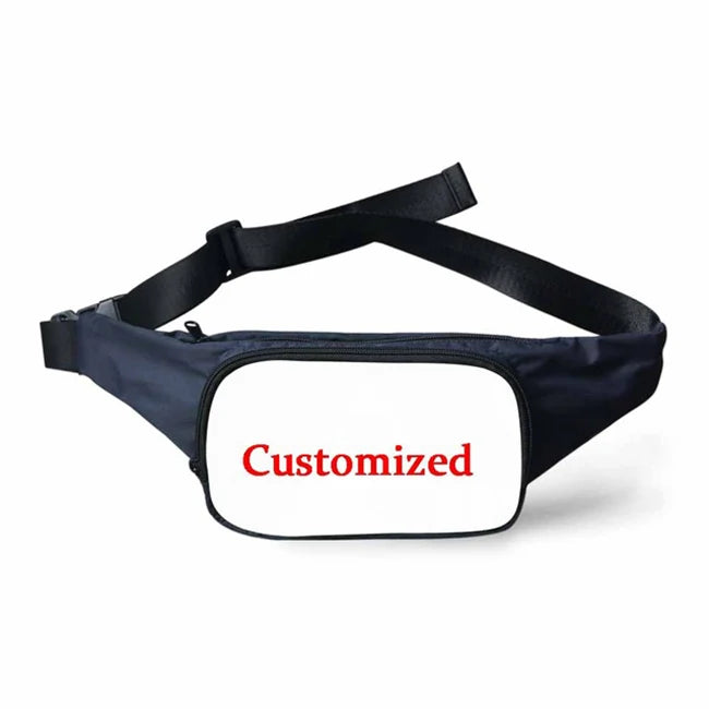 Hot Sale Trendy Girl Bum Bag Plain Vintage Men Women Waist Bag Personalized Sublimation Fanny Packs Custom logo