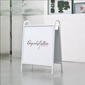 Customized Pre-Assembled for Sidewalk Sign 70x50cm Double-Sided Outdoor Rainproof Freestanding Floor Display Sign Tea Shop