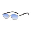 DFS716 Quality Europe Metal Sunglasses Women PC Lens Rectangle Driving Sun Glasses Eyewear Men Wholesale