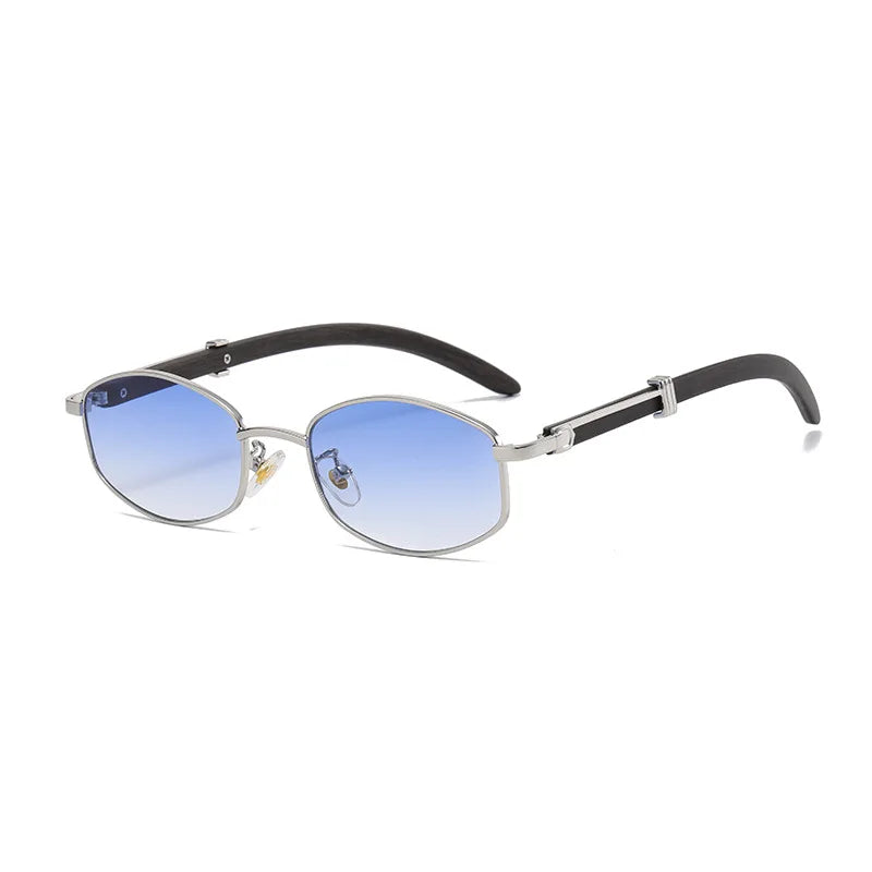 DFS716 Quality Europe Metal Sunglasses Women PC Lens Rectangle Driving Sun Glasses Eyewear Men Wholesale