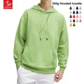 SK Unisex 350g Oversized Cotton Knitted Pullover Sweatshirt Wholesale Hooded with Custom Print Embroidery Carve for Autumn