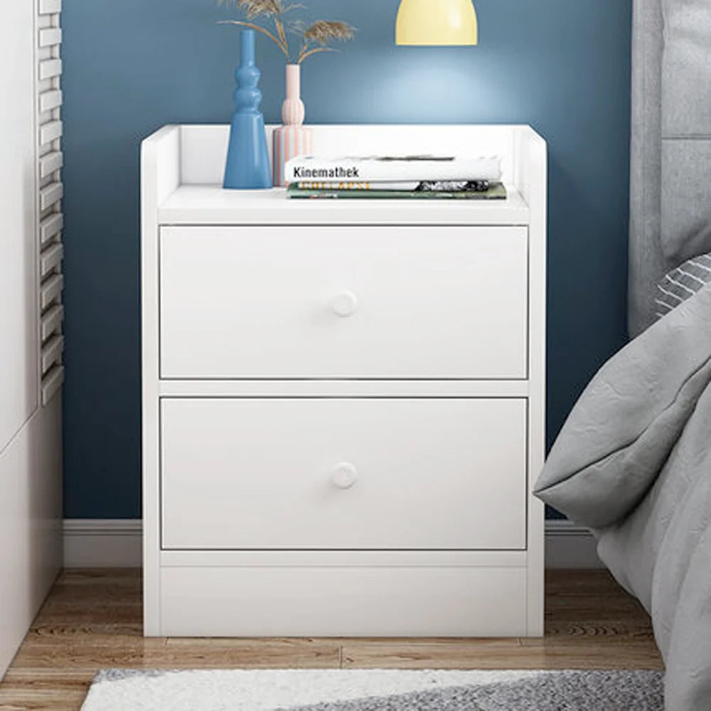 Nordic Minimalist Pragmatic Chinese Cabinet Bedside Table Mini Bedside Table