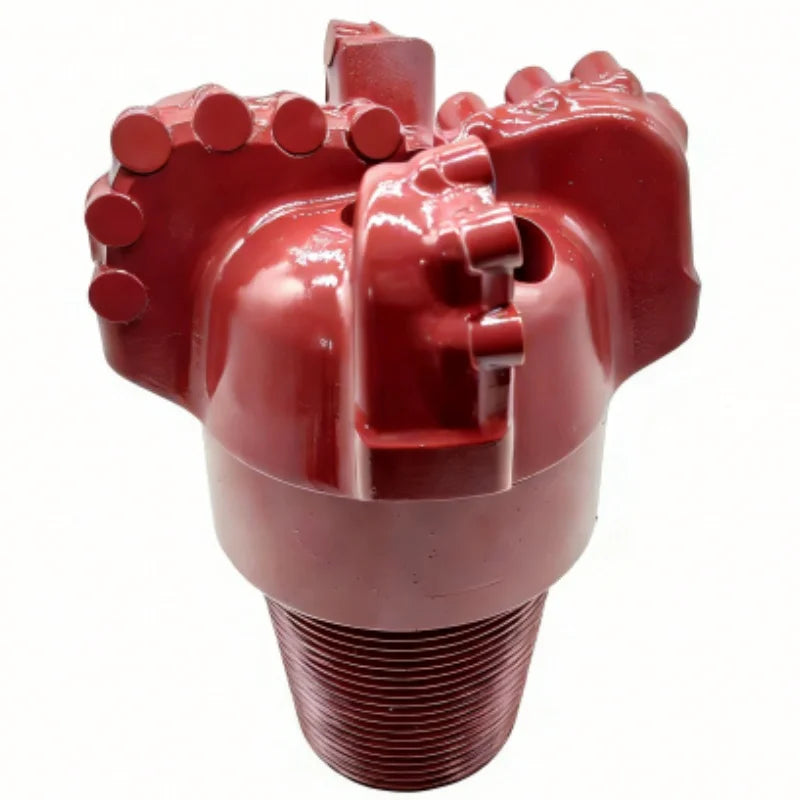 FS Brand 171mm 4 Wing Arc PDC Drill Bits (Carbon Steel) for Oil Gas Drilling | Reinforced Oil Cutters Hard Drilling Tool