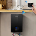 220V Tankless 6000w Shower Accessories Electric Instant Water Heaters Wall Mounted Stainless Steel Electric Water Heater