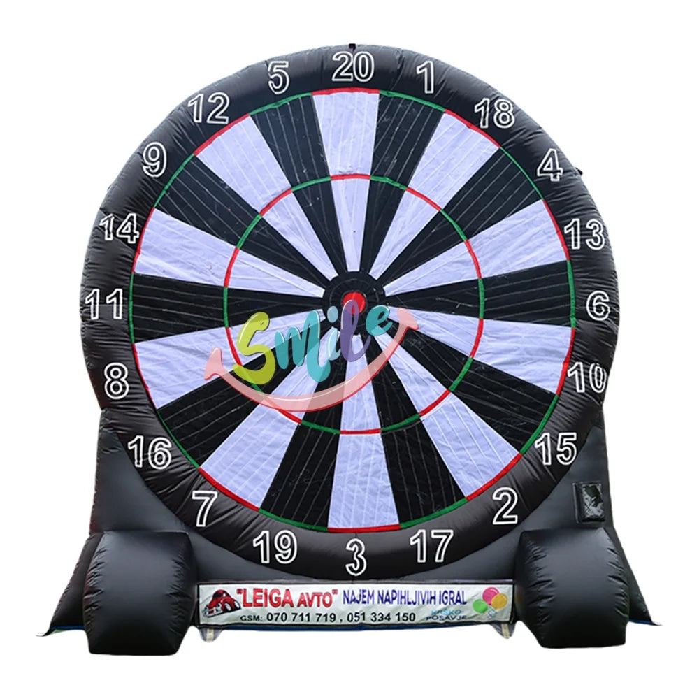 Team Building Giant Inflatable Football Dart Board for Sports Customized Inflatable Soccer Dart Board Game