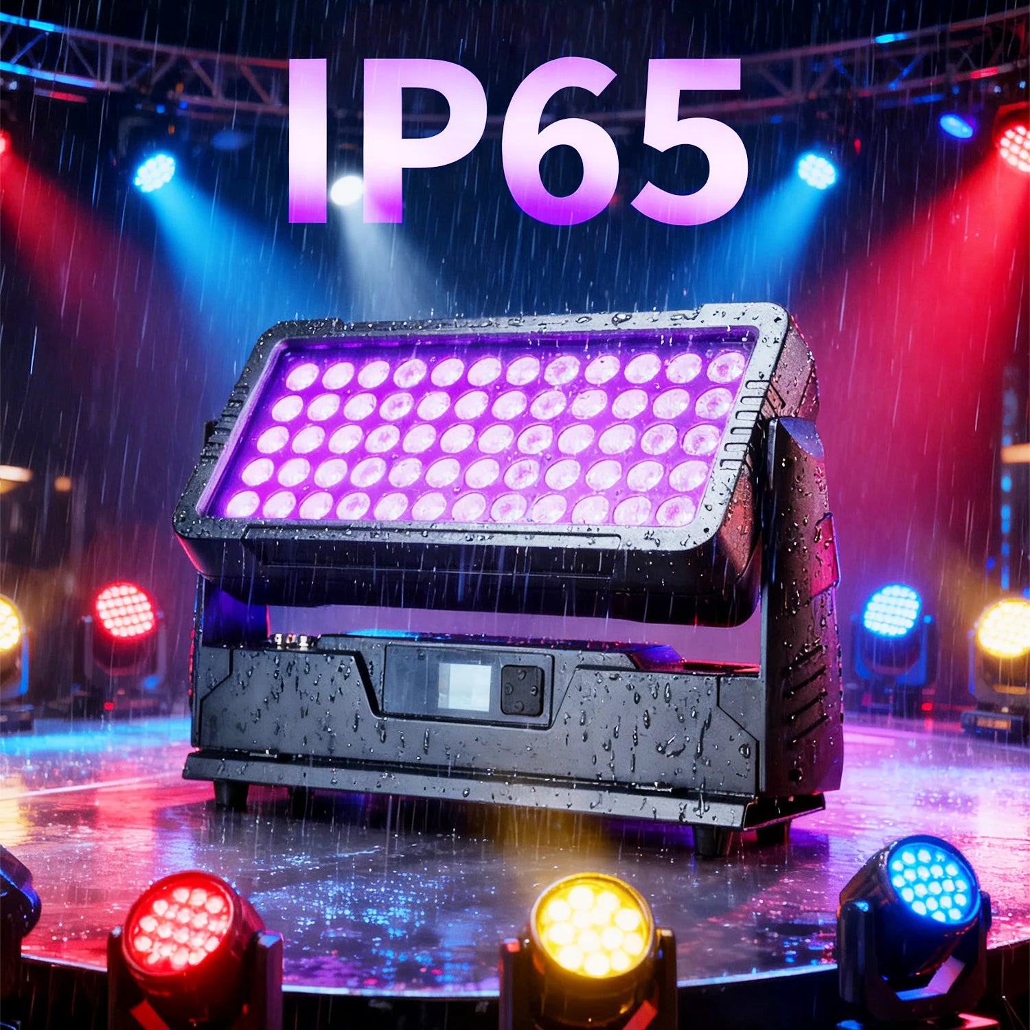 Outdoor DJ Event Blinder Lighting IP65 Citycolor Wall Wash Fixture Stage 60x10w RGBW 4 in 1 LED Wall Washer Light Equipment