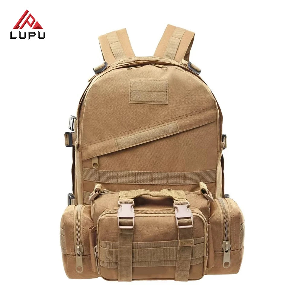 LUPU 13 Colors Oxford Cloth Outdoor Backpack Durable Hiking Hunting Trekking Daypack Portable Outdoor Bag With OEM Service