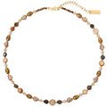 Fashion Personalized Brown Tiger's Eye Crystal Pearl Beads for Women Jewelry Factory Wholesale