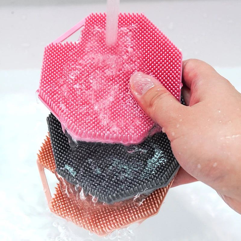 Bath Body Brush Bath Brush Body Scrubber with Bristles Back Scrubber for Shower Bathroom