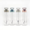 CHUNLIN CL-1930 Custom BPA-Free Eco-Friendly Adults Sport Plastic Water Bottle Lid Straw Direct Drinking Boiling Water