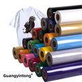 Guangyintong Korea Pvc Pu Cheap Htv Heat Transfer Vinyl Best Textile Vinyl Iron On Vinyl Wholesale Transfer Film For T-shirts