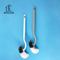 High Quality Long Handle Plastic Washing Brush Household Cleaning Tools Accessories Made PP Silicone TPR for Bathroom Toilet