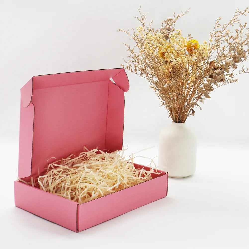 Custom Logo Printed Wholesale Color Packaging Gift Box Corrugated Carton Kraft Brown Paper Box