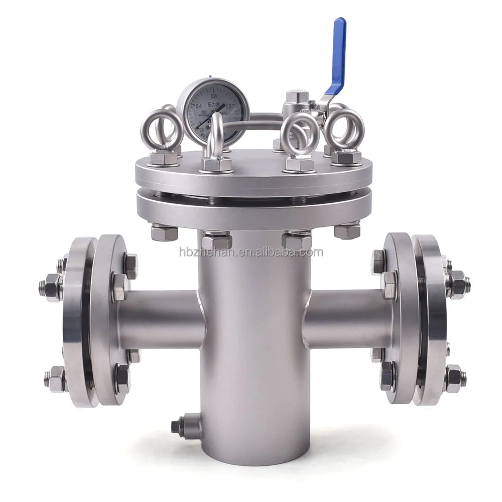 ZHEHAN High Efficiency Food Grade Industrial Filtration Equipment Lenticular Oil Housing Basket Precision Filter