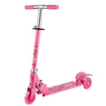 Outdoor  Adjustable Three Wheels Folding Toys Kids Flash Scooter Children's Scooter
