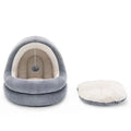 Indoor Cat House Cat Bed with Removable Foam Cushion