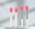 Mini Silicone Lip Glaze Brush Portable Lip Mask Brush Balm Balm Smudge Glitter Eye Shadow Lipstick Brush