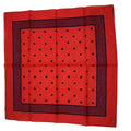 100% Cotton Wrist Band Machine Washable Funny Red Dot Bandanas