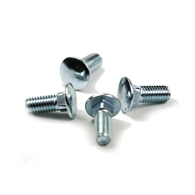 Factory Carbon Zinc Galvanized Coach Plow Short Square Neck Carriage Bolts DIN603 M8