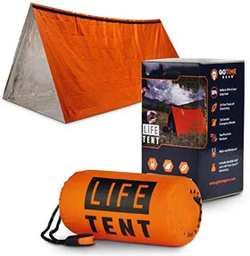 WOQI Camping Emergency Traveling Life Tent Emergency Shelter Tent 2 Person