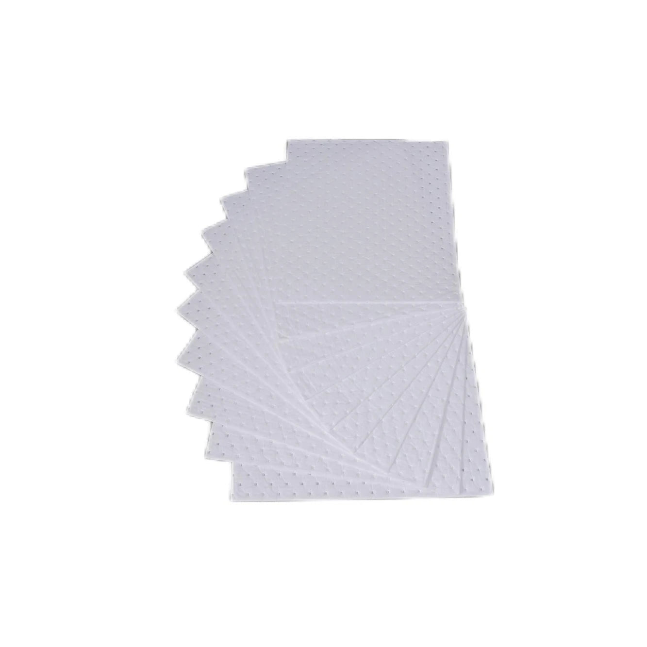 Oilspillpro 100% PP 2mm Meltblown Dimpled Industrial Absorbent Mat & Pad Spill Control Oil Only Absorbing