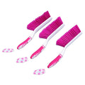 Household Cleaning Tools Microfiber Flexible Duster with Fixed Plastic Handle and Polyamide Duster Head for Bed Cleaning