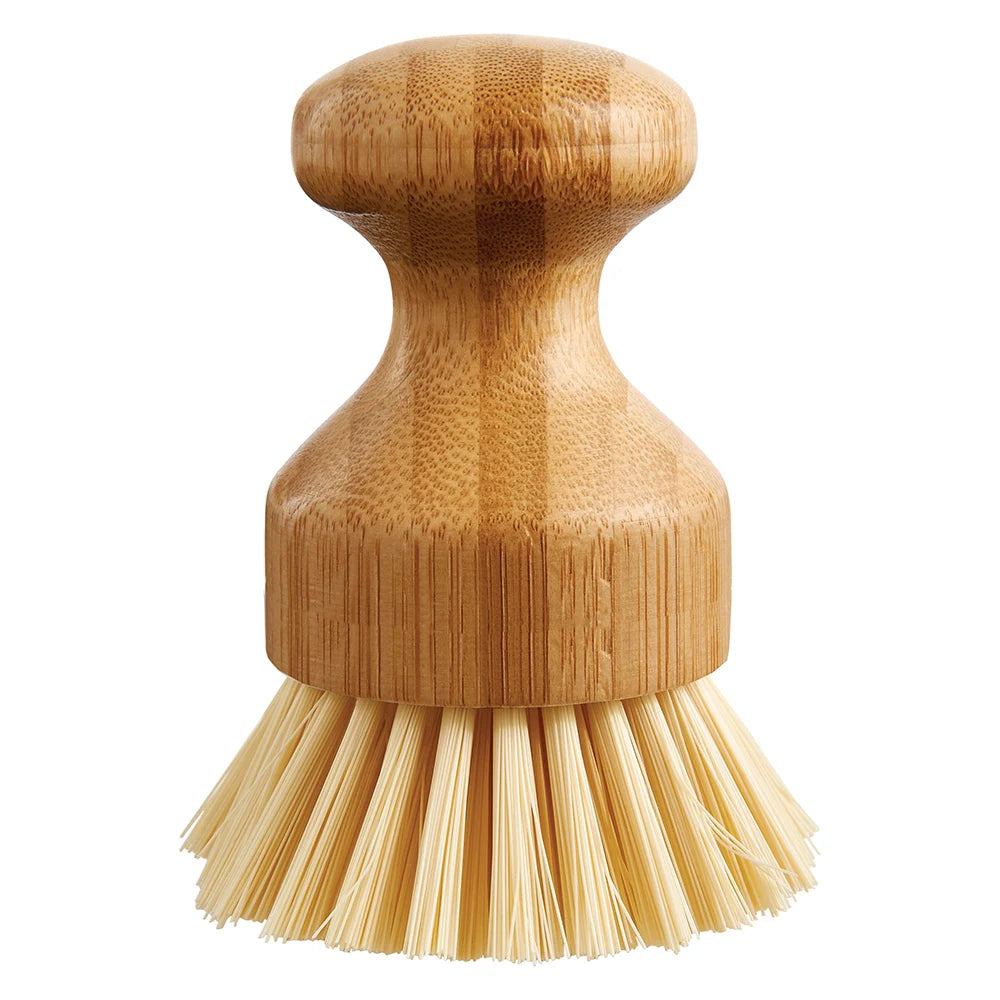 WanuoCraft Bamboo Washing Brush Biodegradable  Natural  Dish Pot Scrubbing Cup Dish Bottle Kitchen Cleaning Brush