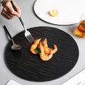 European Creative Round Shape Tableware Eco-Friendly Flat Plate Ceramic Dinner Service Tray for Home or Restaurant
