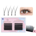 Eyelash Extension Pre Made Fan Clover Eyelash Extension OEM Private Label C D DD Curl  Fox Slant Flying YY Lash Extension