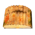 Factory Supply Chinese Style Painting 3D Paper Folding Night Light Portable Wooden Book Lamp with USB Charging