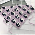 Customized Colorful Knitted Taiji Triangle Headband Crochet Cotton Women Hair Scarf Head Kerchief for Girls